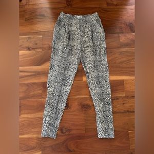 Amuse society leopard print pants - size XS